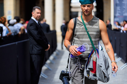 street style, jonathan paciullo, FW, frenchystyle, fashion week, PFW, PARIS, SPRING SUMMER 2019, SS 19, julien boudet, horizontal, atmosphere details, detail