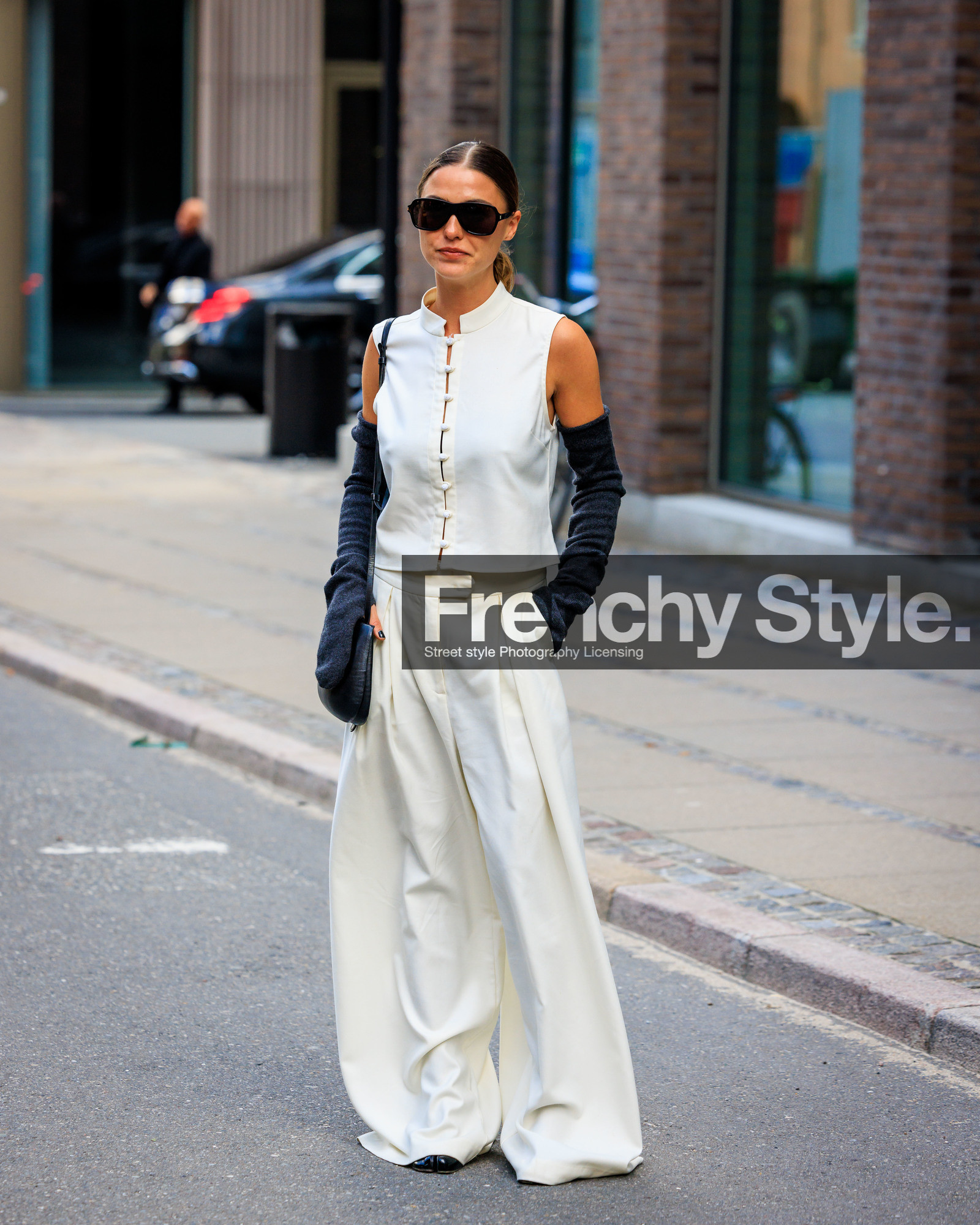 fashion week, frenchystyle, FW, jonathan paciullo, street style, COPENHAGEN, SPRING SUMMER 2024, SS 24, vertical, full length