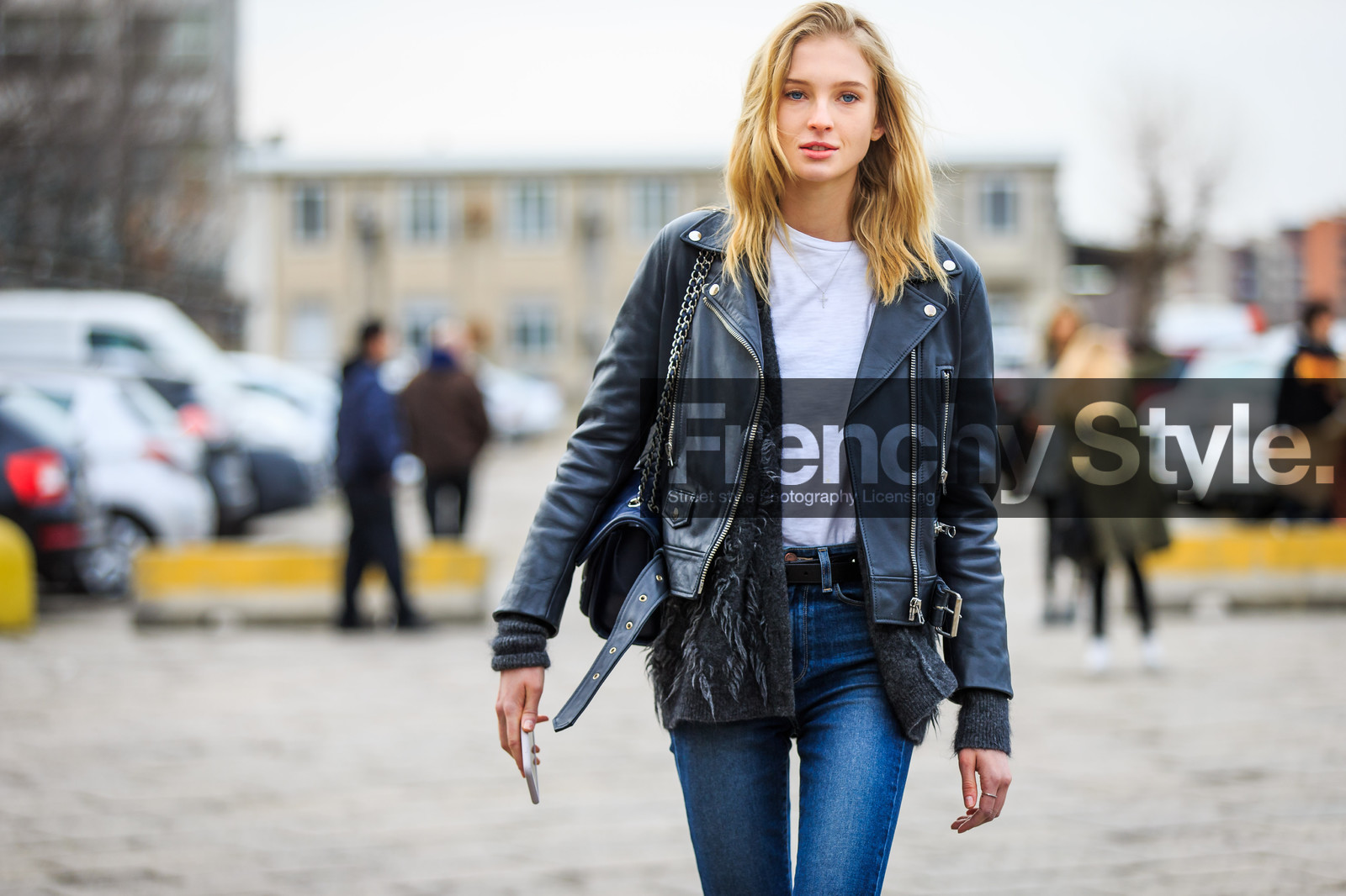 atmosphere details, AUTUMN WINTER 2016-2017, AW 16-17, black belt, black jacket, black perfecto, blue denim, denim pants, detail, FALL WINTER 2016-2017, fashion week, frenchystyle, FW, FW 16-17, horizontal, jeans, jonathan paciullo, leather belt, leather jacket, leather perfecto, LFW, LONDON, long hair, MENSWEAR, model, nastya sten, natural, skincare, street style, trousers, white t shirt