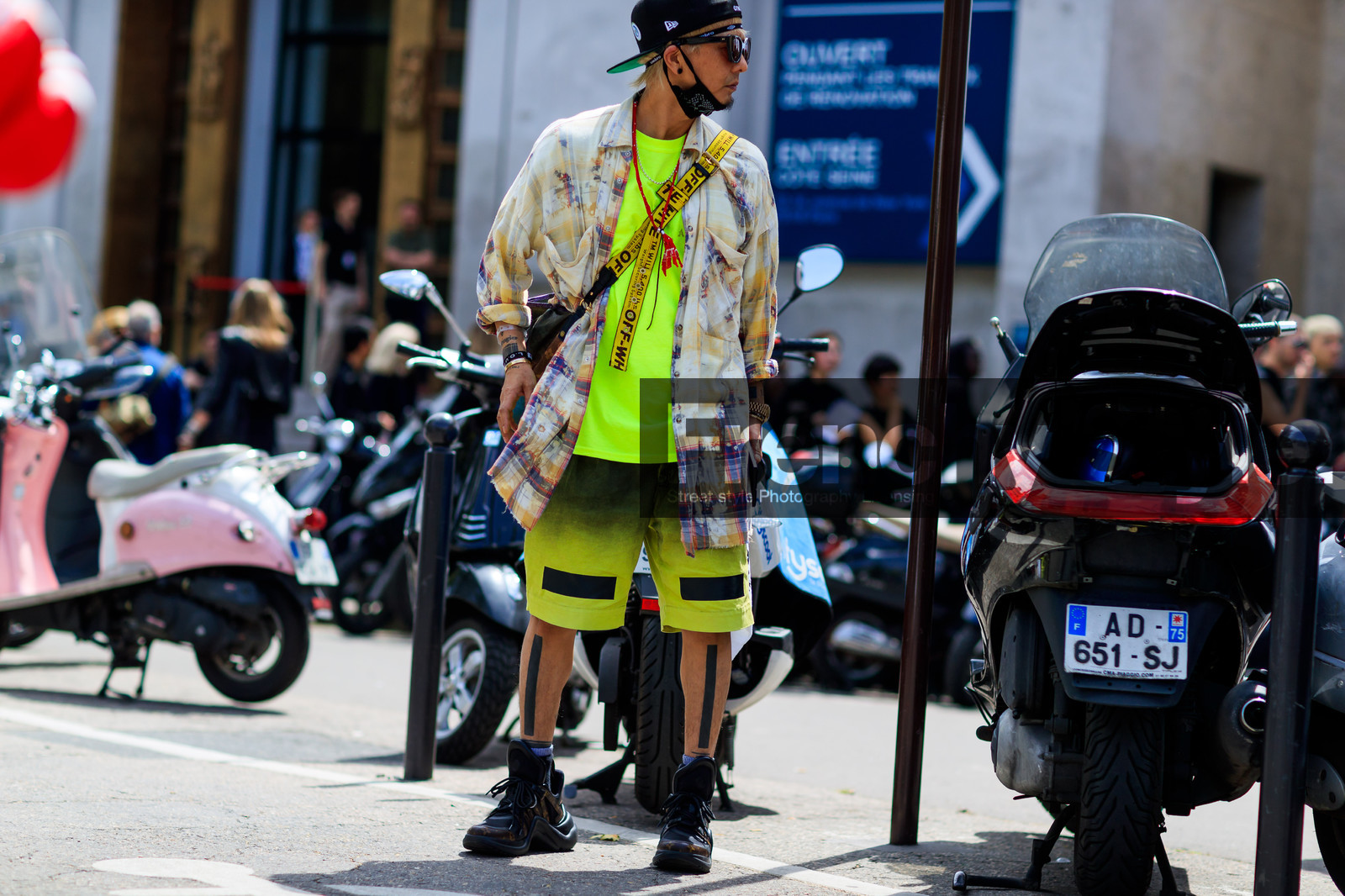 street style, jonathan paciullo, FW, frenchystyle, fashion week, PFW, PARIS, SPRING SUMMER 2019, SS 19, horizontal, atmosphere details, detail