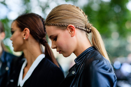 atmosphere details, AUTUMN WINTER 2016-2017, AW 16-17, braids, detail, eyeshadow, FALL WINTER 2016-2017, fashion week, frenchystyle, FW, FW 16-17, HAUTE COUTURE, headband, horizontal, jonathan paciullo, leather jacket, MENSWEAR, model, PARIS, PFW, Stasha Yatchuk, street style