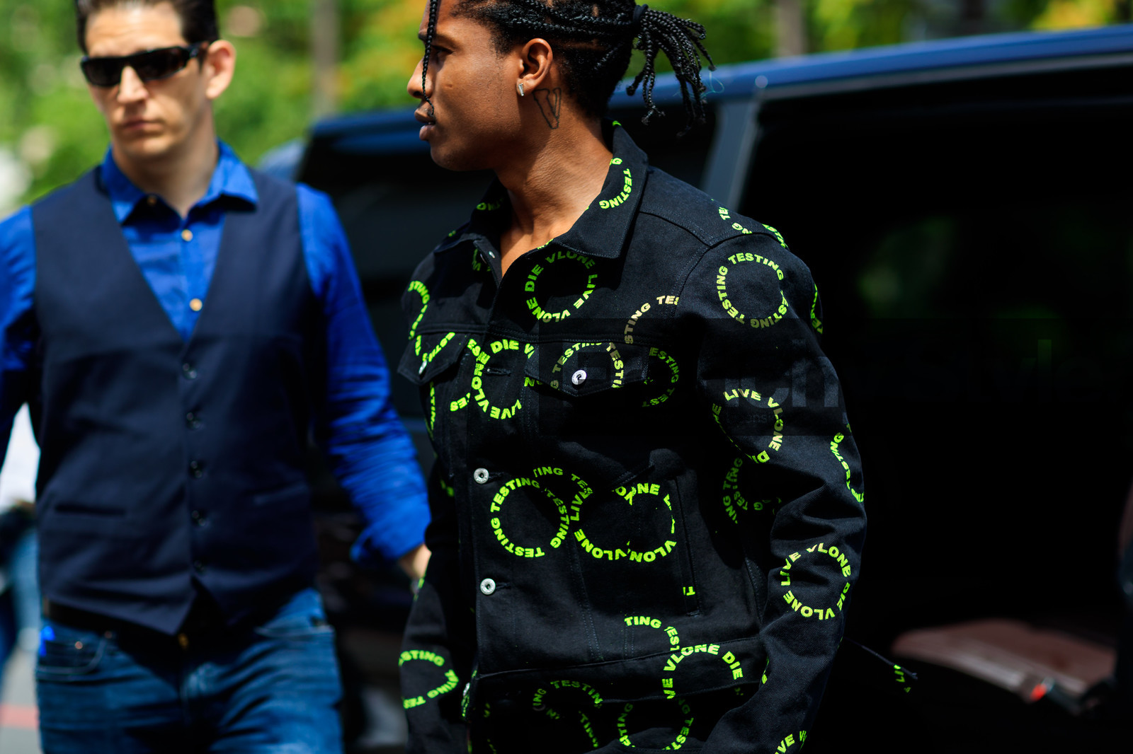 street style, jonathan paciullo, FW, frenchystyle, fashion week, PFW, PARIS, SPRING SUMMER 2019, SS 19, asap rocky, horizontal, atmosphere details, detail